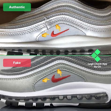 nike air max 97 gold real vs fake|air max 97 black and gold.